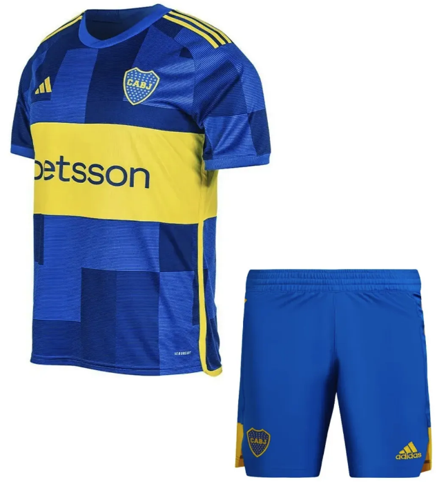Kit infantil I Boca juniors 2023 2024 Adidas oficial 